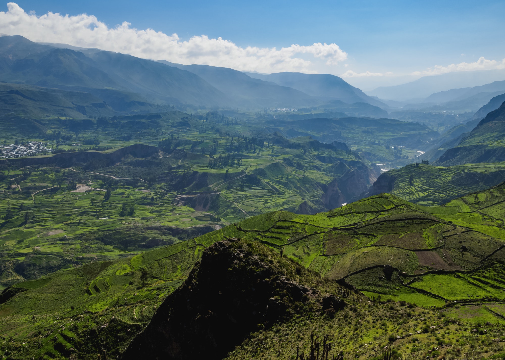Colca Valley in Peru