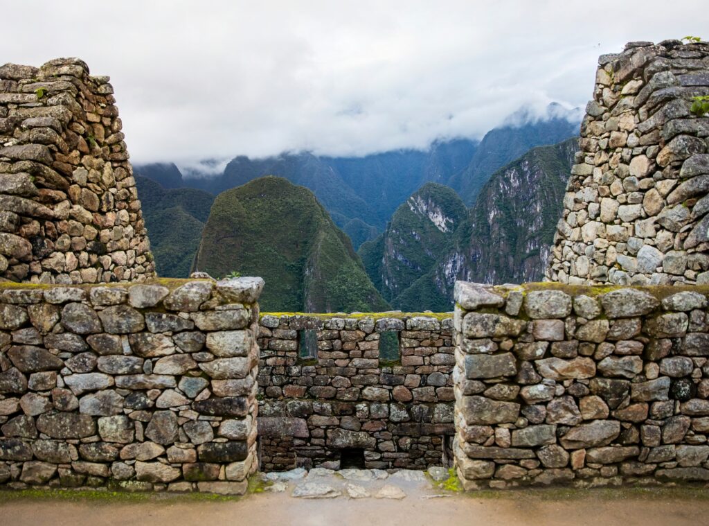 Machu Picchu ruins in Peru